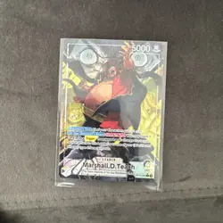 Marshall.D.Teach OP16-080 Alternate Art Leader Special OP16 One Piece Card NM - Image 1
