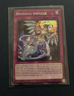 Yugioh! Dominus Impulse 2025 Mega-Pack MP25-EN116 Prismatic Secret Rare - Image 1