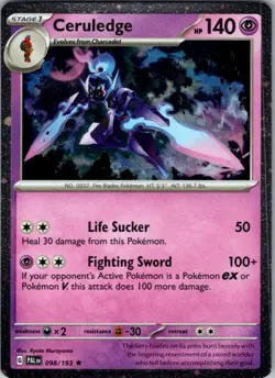 Ceruledge - (Cosmos Holo) Promo Miscellaneous Cards & Products 098/193 NM - Image 1
