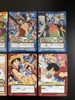 One Piece Cards Carddass Hyper Battle Bandai Holo Straw Hat Crew Luffy - Image 3