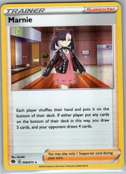Marnie 169/202 Holo Sword & Shield - Pokemon Card - NM - Image 1