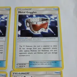 4x Metal Goggles 148/181 Uncommon Team Up Lightly Played Pokemon Card - Image 3