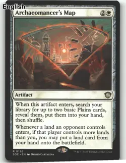 Archaeomancer's Map [SOC - 136] Commander: Secrets of Strixhaven - Image 2