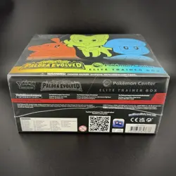 Pokemon TCG Paldea Evolved Pokemon Center ETB Factory Sealed w/ Protector Case - Image 5
