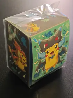 SEALED Mega Charizard X Poncho Pikachu Deck Box - Japanese Pokemon TCG - Image 2