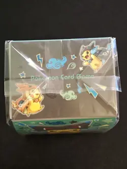 SEALED Mega Charizard X Poncho Pikachu Deck Box - Japanese Pokemon TCG - Image 4
