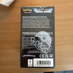 POKEMON TCG CHAOS RISING 18 PACKS NEW UNOPENED BOX. - Image 3