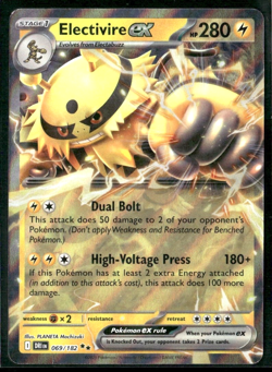 Electivire ex - 069/182 - Destined Rivals (DRI) Double Rare Holo Pokemon TCG - Image 1