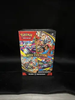 Pokemon TCG Mega Evolution Booster Bundle Sealed - Image 1