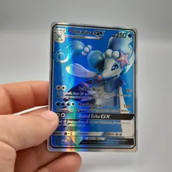 Pokemon TCG Primarina GX Sun Moon Black Star Promo SM39 Full Art Rare - Image 1