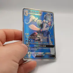Pokemon TCG Primarina GX Sun Moon Black Star Promo SM39 Full Art Rare - Image 2