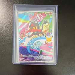 Pokemon TCG Collection 2025 Promo Holo Lot 3 Litten/Rowlet/Popplio - Image 2
