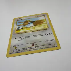 1999 Pokemon Base Set 1st Edition Shadowless Dodou 48/102 Common LP WOTC Wizards - Image 2
