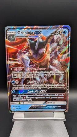 Greninja GX SM197 - Black Star Promo - Regular Size - Pokemon TCG - LP - Image 1