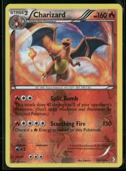 Charizard 20/149 Holo Rare Boundaries Crossed Pokemon Moderately Played - Image 1