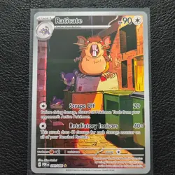 Raticate 99/88 Illustration Holo Rare Pokemon Perfect Order ME03 NM - Image 1