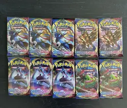 Pokemon TCG Sword And Shield Booster Pack. Lot Of 10. New/Factory Sealed. - Image 1
