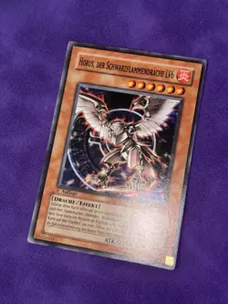 Yu-Gi-Oh Horus, der Schwarzflammendrache LV6 Super Rare SOD-DE007 Deutsch 1st - Image 3
