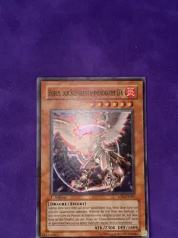 Yu-Gi-Oh Horus, der Schwarzflammendrache LV6 Super Rare SOD-DE007 Deutsch 1st - Image 4