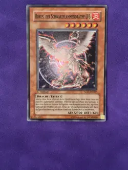 Yu-Gi-Oh Horus, der Schwarzflammendrache LV6 Super Rare SOD-DE007 Deutsch 1st - Image 5