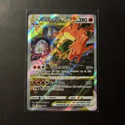 Pokemon TCG Charizard VSTAR SWSH262 Sword & Shield Promo Card Holo NM+ Condition - Image 1