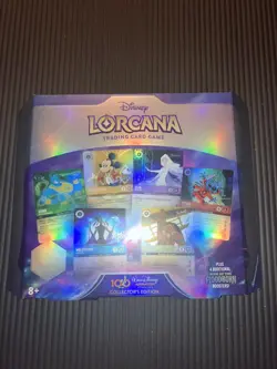 Disney Lorcana Rise Of The Floodborn D100 Collector's Edition Gift Set - NEW 4050368982544 - Image 1