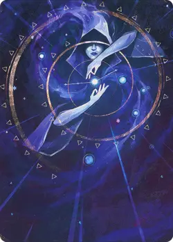 New NM+ MTG Time Warp Borderless Full Strixhaven Art Series Magic Card - Image 1