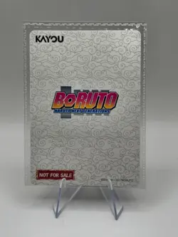 Kayou Naruto Promo Card Boruto PR NREA-PR-001 NEW SEALED - Image 2