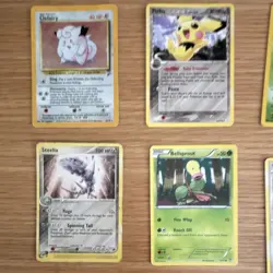 Pokemon TCG Lot 16 Cards EN Vintage Clefairy Pichu Ditto - Image 2
