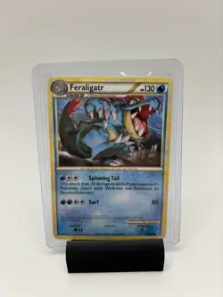 Feraligatr 25/95 Call of Legends Pokemon Card Rare Excellent Lightly Played - NM - Image 1