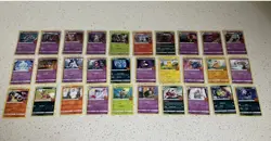 Halloween Pokemon Trick Or Trade BOOster 30 Card Complete Master Set - Image 1