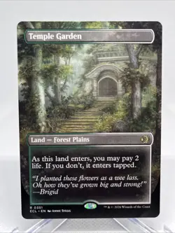 WotC MAGIC Gathering LORWYN ECLIPSED TEMPLE GARDEN borderless 351 - Image 1