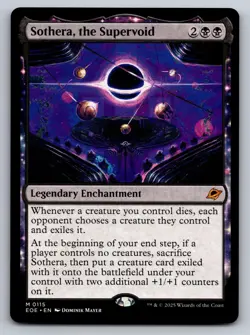 Sothera, the Supervoid 115 Mythic Edge of Eternities Magic: The Gathering NM - Image 1