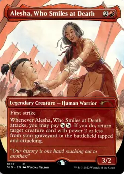 Alesha, Who Smiles at Death 1007 Magic: The Gathering Secret Lair Drop Series NM - Image 1