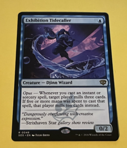 MTG - Exhibition Tidecaller - Secrets of Strixhaven - Image 1