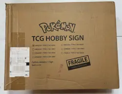 POKEMON TCG: 20th Anniversary! HOBBY STORE SIGN TYPE B 158-10056 NEW LIGHT UP - Image 1