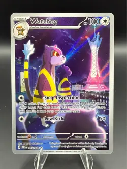 Watchog 097/086 Illustration Rare Pokemon Chaos Rising ME04 - Image 1