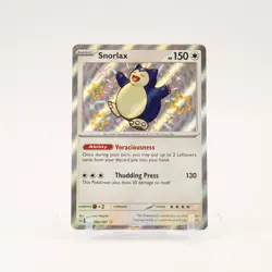 Snorlax - 202/091 Paldean Fates Baby Shiny Holo Rare Pokemon - NM - Image 1