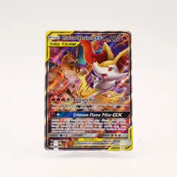 Charizard & Braixen GX - SM230 Black Star Promo Alternate Art Pokemon - LP - Image 1