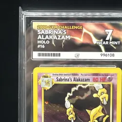 Sabrina’s Alakazam 16/132 Holo Gym Challenge Pokemon TCG ACE 7 - Image 2