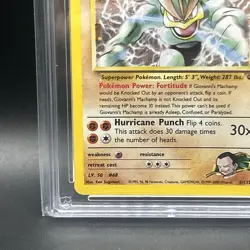Giovanni's Machamp 6/132 Holo Gym Challenge Pokemon TCG ACE 7 - Image 5