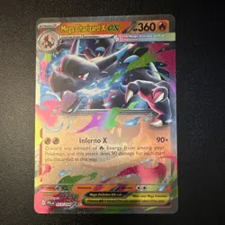 Pokemon TCG Mega Charizard X EX 013/094 Double Rare Holo 360 HP EN - Image 1