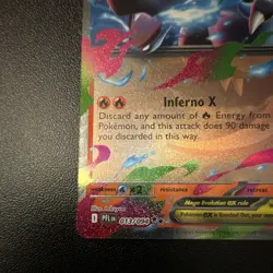 Pokemon TCG Mega Charizard X EX 013/094 Double Rare Holo 360 HP EN - Image 5