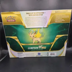 Pokemon TCG Leafeon VStar Special Collection Sword & Shield (Factory Sealed) - Image 4