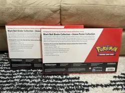 Pokemon Black Bolt and White Flare Binder + Poster Collection Sam's Club Bundle - Image 2