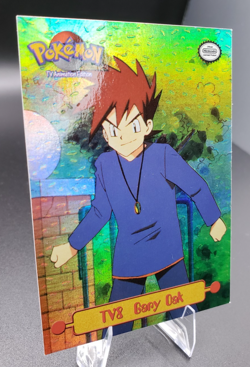Pokemon TCG TV8 Gary Oak - Topps TV Animation Edition Rainbow Foil Texture - Image 2