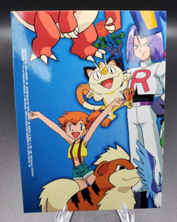 Pokemon TCG TV8 Gary Oak - Topps TV Animation Edition Rainbow Foil Texture - Image 4