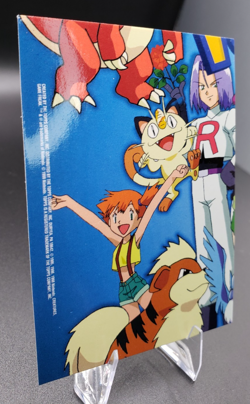 Pokemon TCG TV8 Gary Oak - Topps TV Animation Edition Rainbow Foil Texture - Image 5