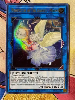 Yu-Gi-Oh! TCG Protector of The Agents - Moon GFP2-EN011 1st NM - Image 1