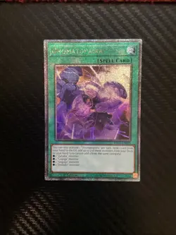 Yugioh 1x Onomatopaira QCSR Quarter Century Secret Rare RA04-EN089 1st Ed NM - Image 1